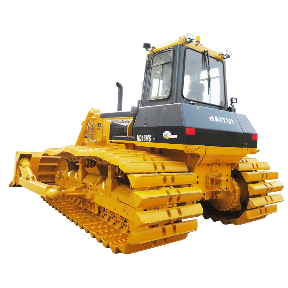 the used SHANTUI Bulldozer for sale Hydraulic 160HP Bulldozer With Three Shank Ripper and Winch