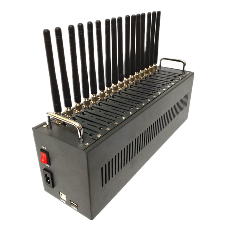 Новейший 3G USB GSM /GPRS 16 портов SMS модем пул поддержка AT Command