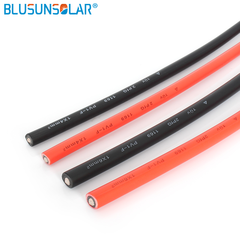 Солнечный Кабель 1500 В 4 мм2 (12AWG) для системы PV