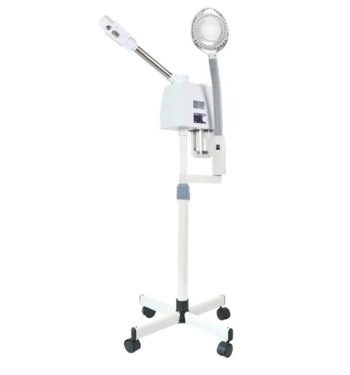 2021 Professional Personal Care facial steamer with magnifying lamp mist facial cleaning beauty machine