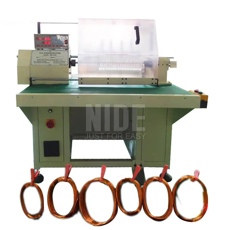 semi auto cnc stator coil making winder electric motor coil winding machine with 4 winding heads