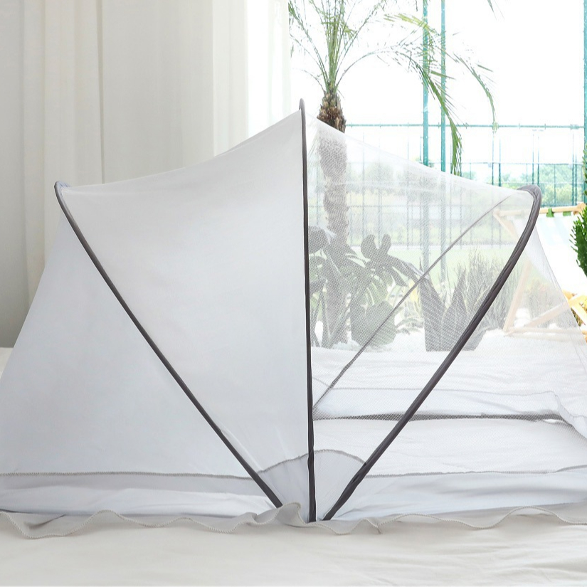 2021 Mosquiteros Home Travel Baby Mosquito Net For Bed,Kids Furniture Folding Baby Umbrella Mosquito Nets