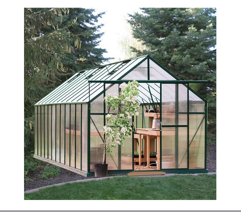 Low Price PE Garden Mini Greenhouse Walk in Greenhouse Hot galvanized steel structure greenhouse
