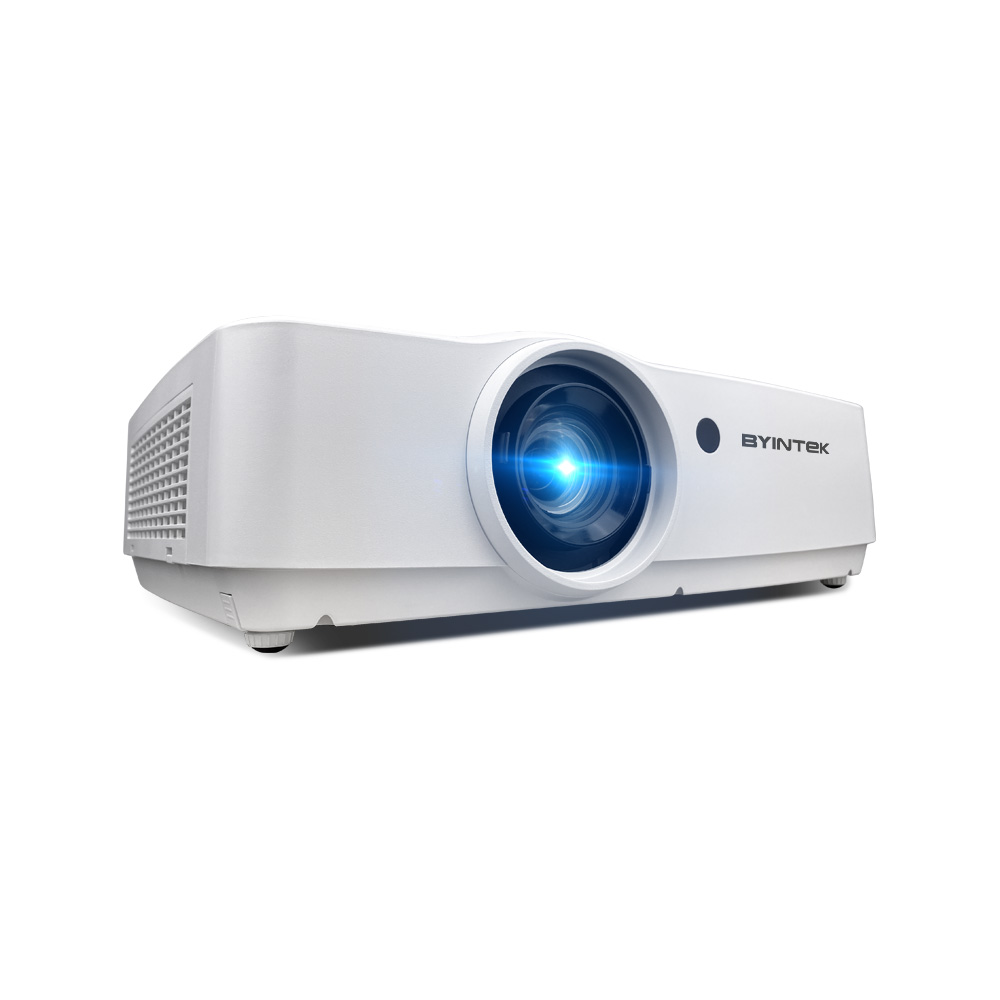 Byintek C500X High Lumens Outdoor Advertising Projector Professional Overhead Holographic Beam Building Computer Video Projector