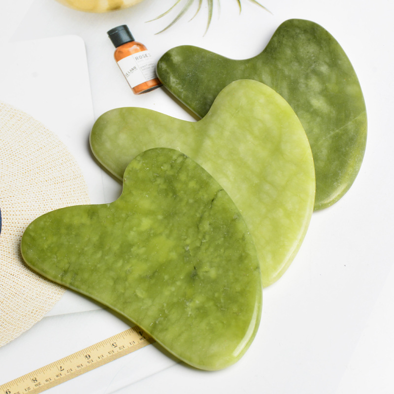 Косметические товары, нефритовый массажер для соскабливания Guasha Face gua sha, инструменты
