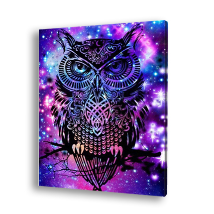 JS Color owl Diamond Painting Canvas Custom Design Diamond Photo Customized Diamond Painting Drop Shipping