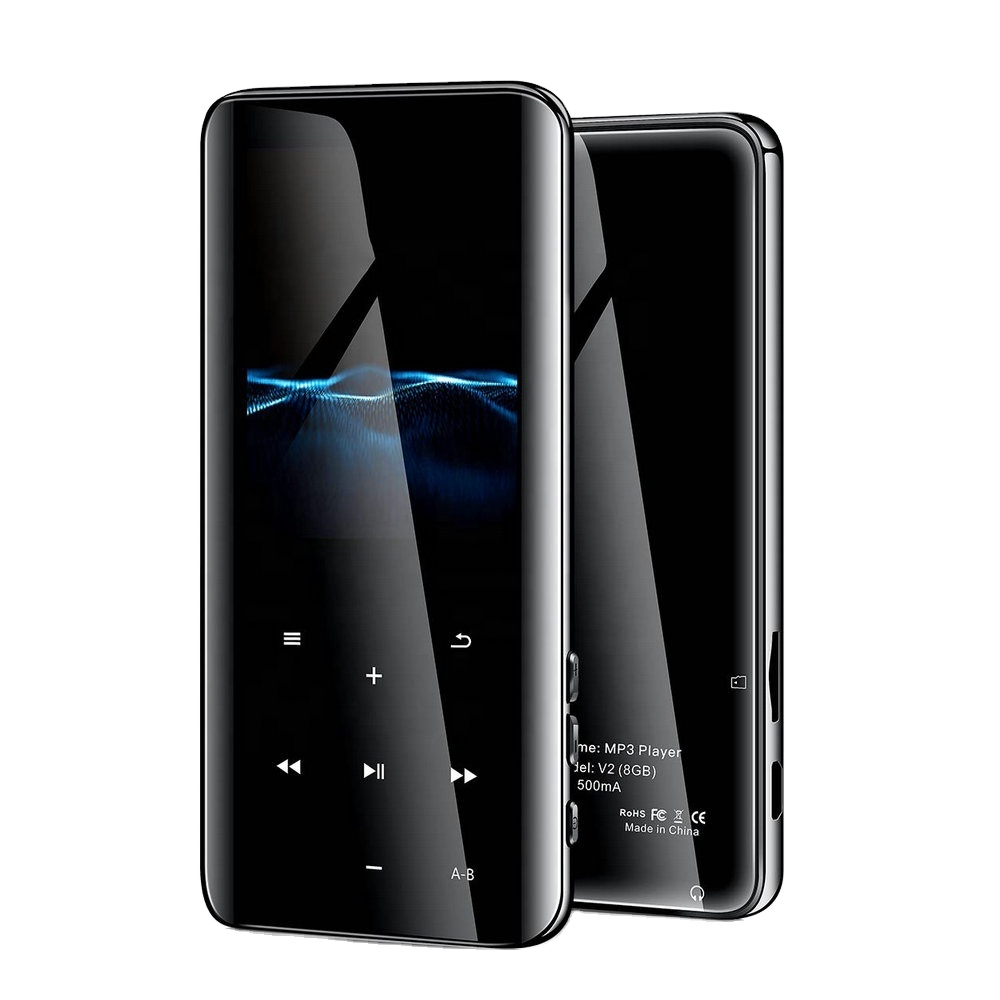 Музыкальный Автомобильный MP3-плеер, Bluetooth, ЖК-экран 2,4 дюйма, без потерь, Hi-Fi, звукозаписывающее устройство с FM, электронной книгой, сенсорным экраном, MP3-плеером MP4