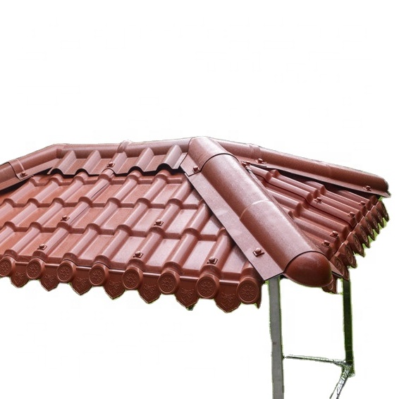 ASA resin tile pvc roof tile plastic roofing sheet