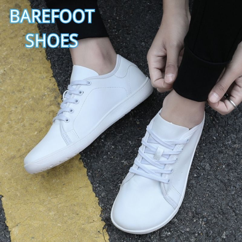 Men Women Non-slip Wide Toe Box Sports Flat shoes Minimalist Zero Drop training Fitness beach Trail Walking style Barefoot Shoes