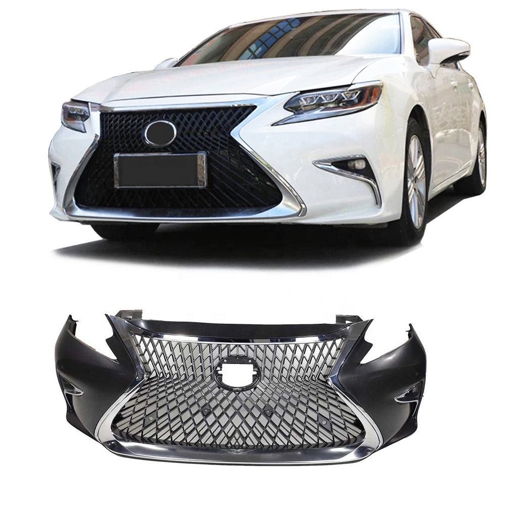 Автомобильный бампер для Lexus ES250 ES350 2013-2014 передний бампер для LEXUS ES 2013 до 2015-2017 старый апгрейд Новый