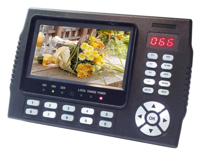 4,3 дюймовый портативный TFT LCD hd цифровой спутниковый искатель измеритель ТВ антенна sat finder 958H