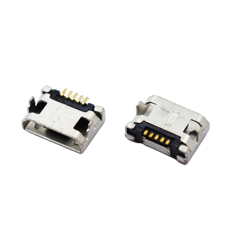 Cell Phone Type B Micro USB Female Jack Port Socket,micro usb 2.0 b female charging port connector
