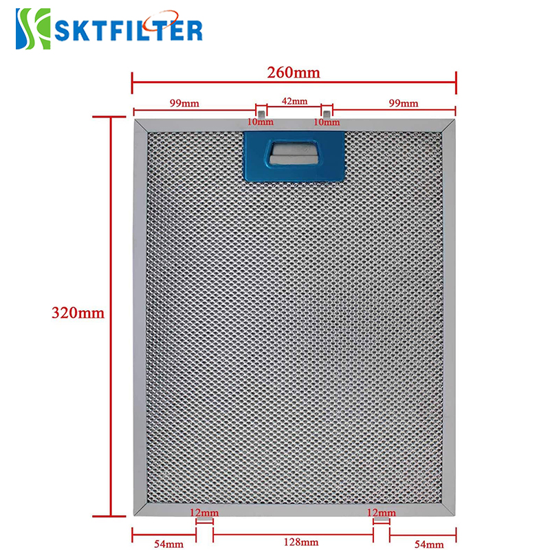 Aluminum mesh cooker hood filters Range Hoods Filter Kitchen Chimney Filters