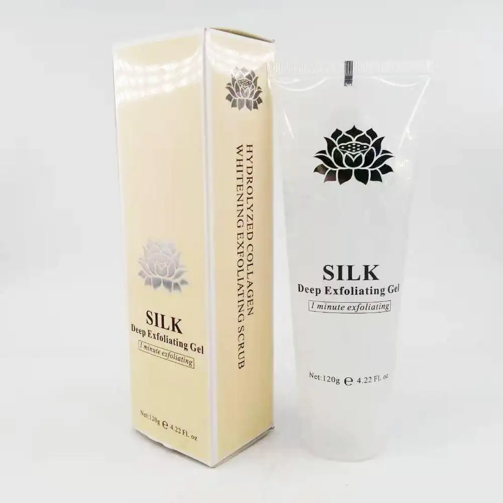 Silk face wash facial cleanser dead cell remove exfoliating face scrub exfoliation gel