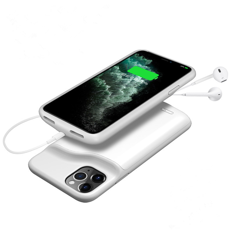 Новый роскошный чехол для iPhone 11, жидкий силиконовый чехол для батареи телефона для iPhone 11 Pro Max, поддержка аудио во время зарядки