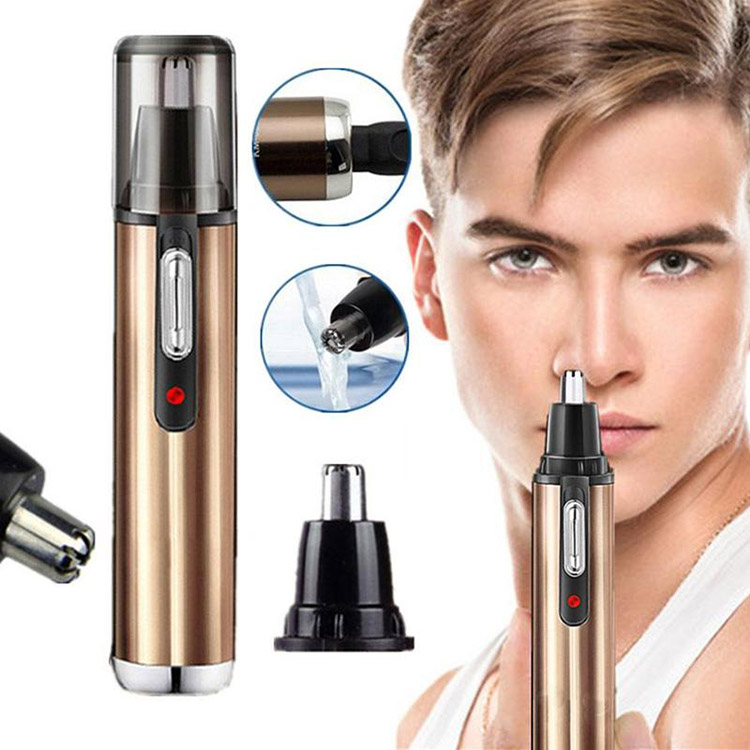 Электрический триммер для носа Maquina Cortar Cabelo Orelhas Nariz Maquina de pelo de la Barbear Hombre профессиональные кусачки
