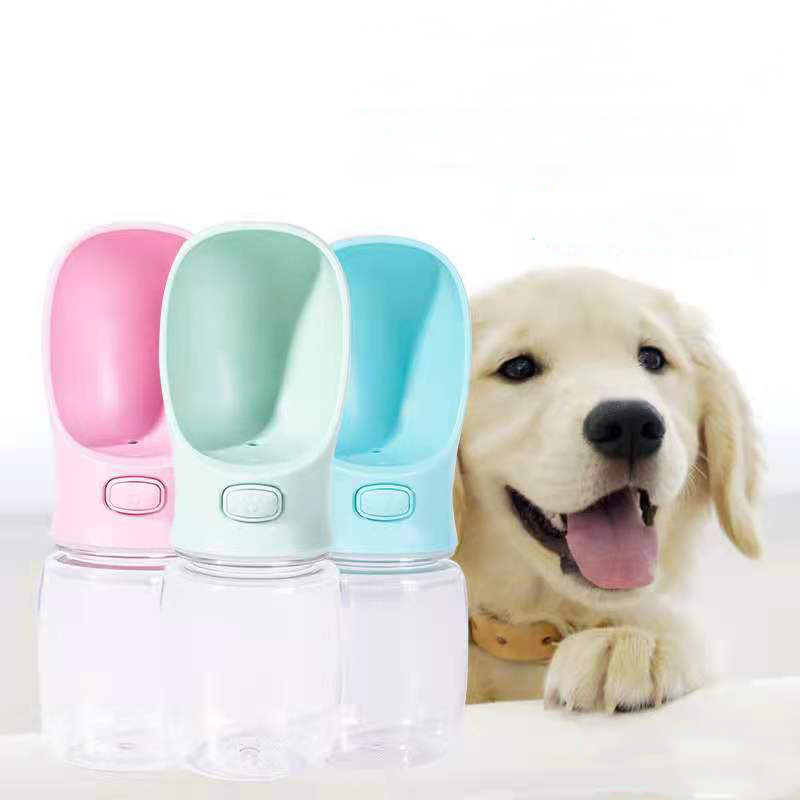 2021 High Quality Portable Pet Dog Travel Water Bottle Drinking Bowl Outdoor Pet Water Bottle