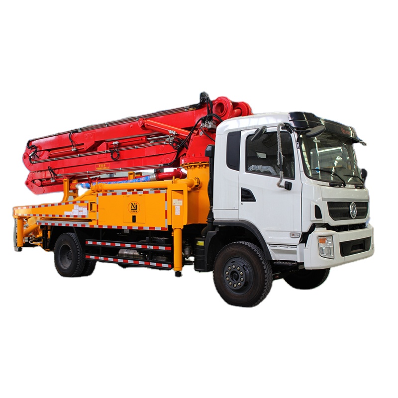 New type customizable semi-automated boom remote control concrete pump truck