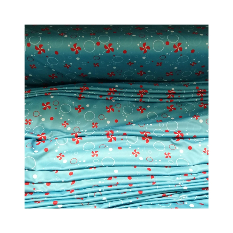No MOQ Custom Digital Printing Stretch Polyester Jersey Fabric For Kids
