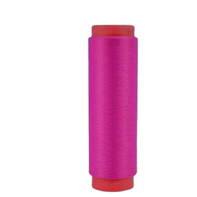 JINXIA 150D/144F Dope dyed polyester filament yarn polyester dty textured yarn