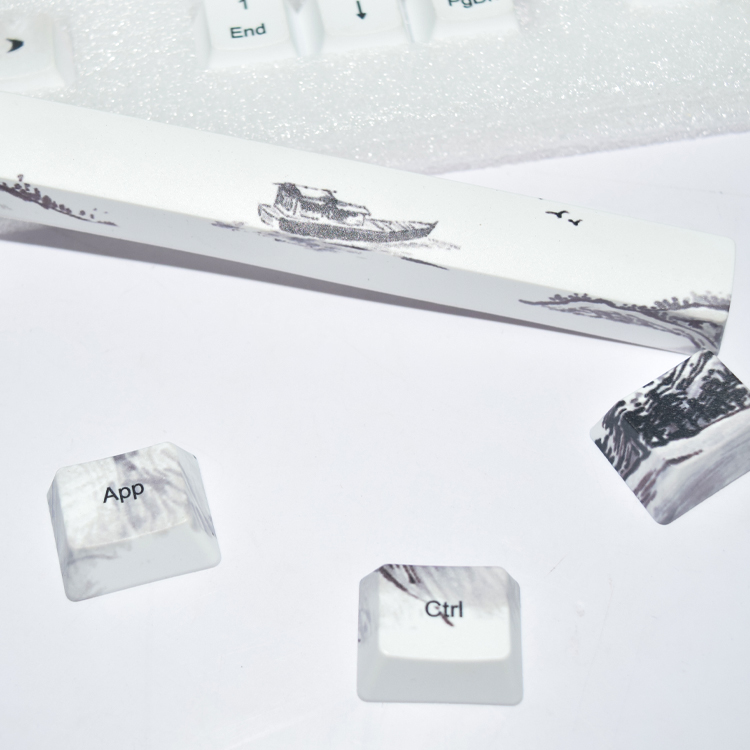 AFLION Custom Printmulti-Color Pbt Keycaps сублимационный процесс оригинальные высоко ретро механические клавиатуры Keycaps