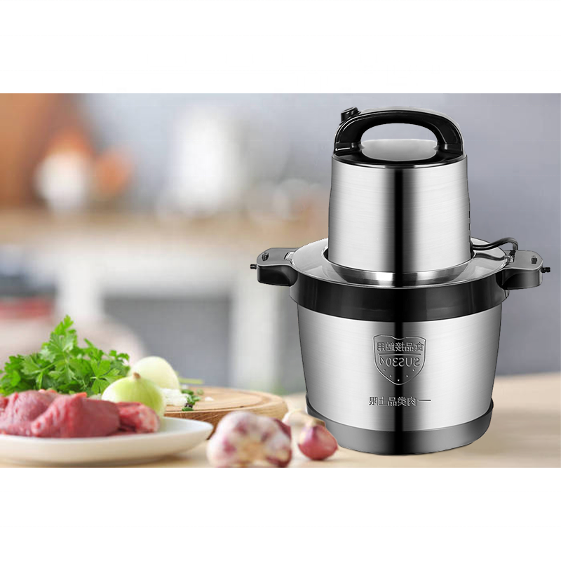 Электрическая мясорубка из нержавеющей стали с мотором 88 серии, 6 л, 1500 Вт