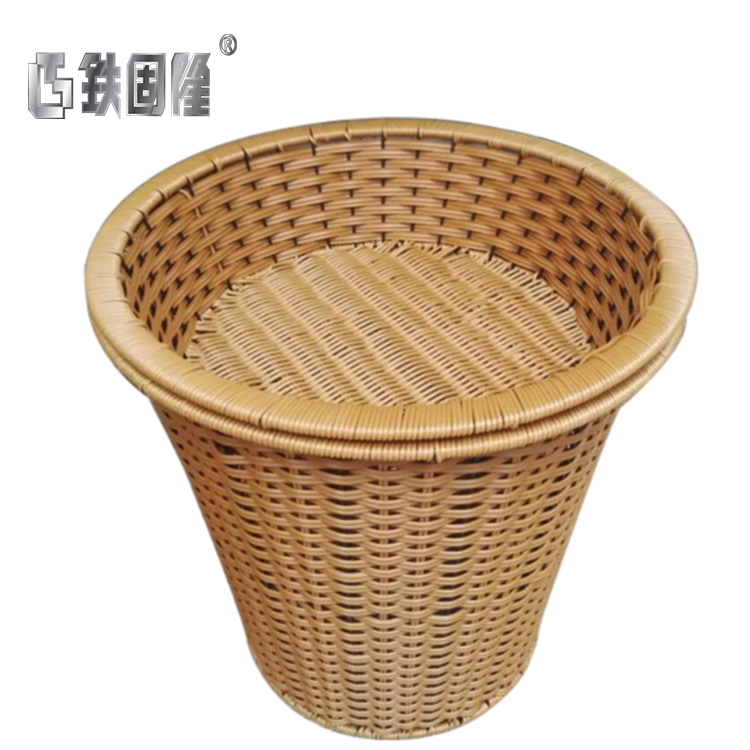 Factory supply custom 3-layer floor basket display stand supermarket fruit and vegetables
