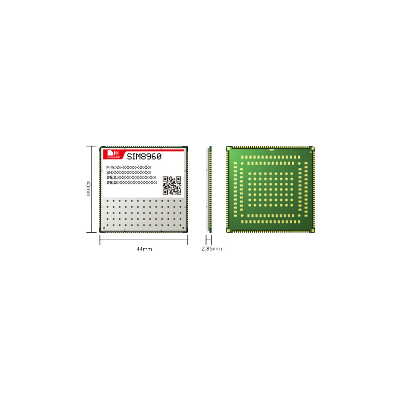 SIMCOM SIM8960 серии LTE Cat 4 смарт-модуль с системой Android принимает устройство, док-станция Qualcomm 8-ядерным 64-разрядным ARM Cortex-A53 процессор