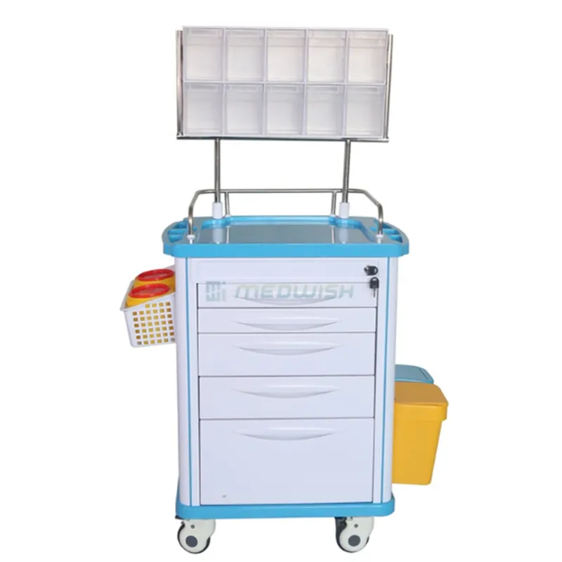 hospital emergency trolley / treatment cart