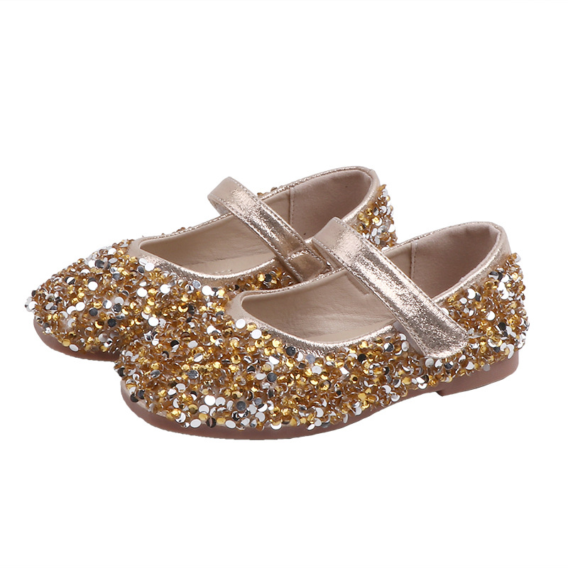 Sapatos Femininos; Школьная обувь принцессы для девочек; Цвет черный, розовый; Танцевальная обувь для девочек