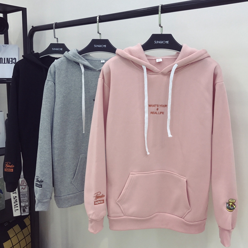 Autumn Men'S Casual Long-Sleeved Fitness Sports Hoodie Pure Color Cotton Comfortable And Breathable Loose Men'S Clothes