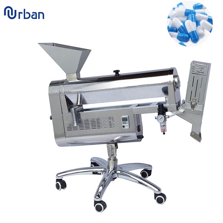 Automatic Mini Stainless Steel Capsule Tablet Sorting Pharmaceutical Small Capsule Polisher Machine With Sorter