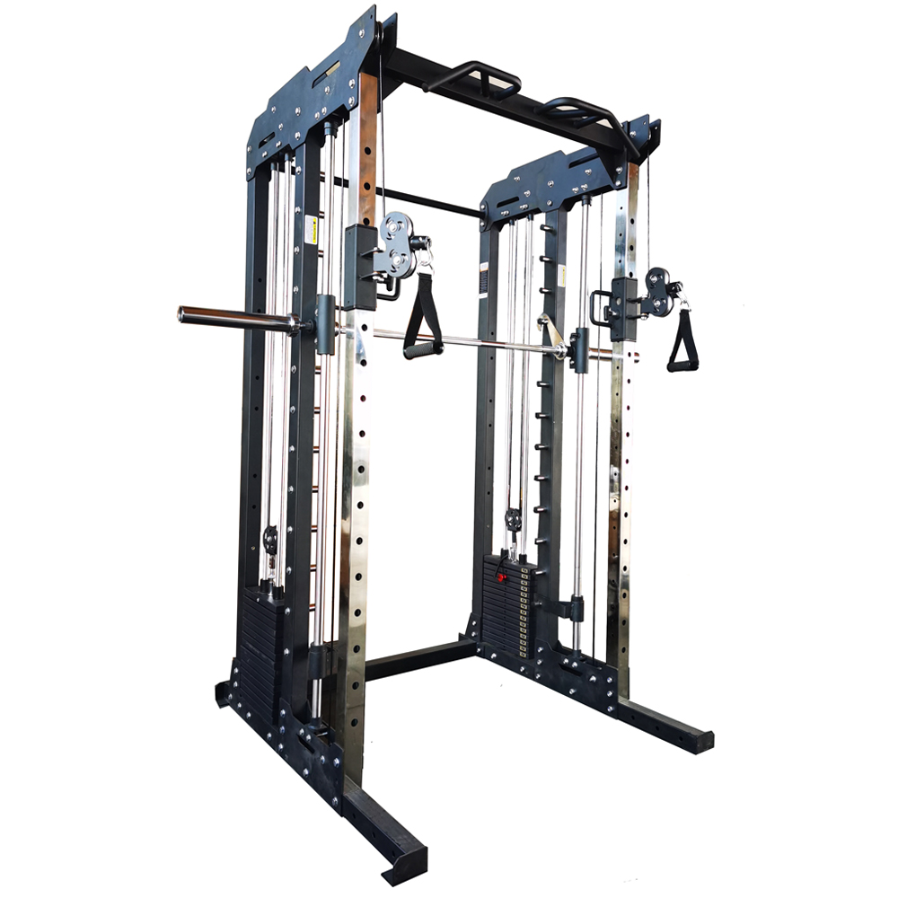 Crossmax multi use smith machine gym squat rack