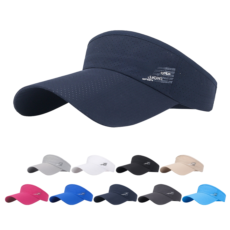Оптовая продажа, летние солнцезащитные козырьки gorro viceras с большими полями, козырек для улицы, быстросохнущий, подходит для больших козырьков от солнца, Спортивная козырек, шляпа