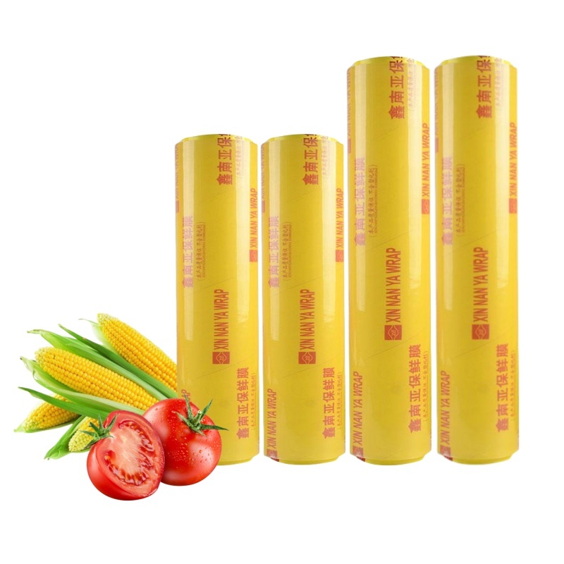 food wrapping pvc stretch cling film cutter food grade making machine with color box plastic cutter