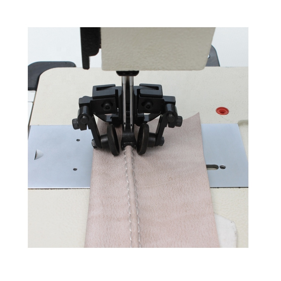 QS-202 Double Needle Shoe Industrial Sewing Machine Shoe Pleat Machine