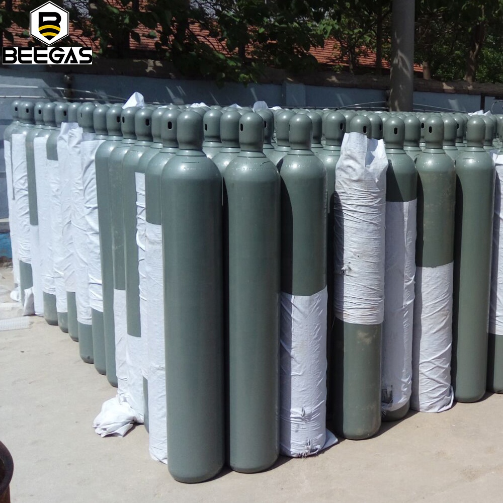 ISO9809 20L-50L 150Bar/ 200Bar аргоновый цилиндр 99.999% аргоновый газ TIG аргоновая сварка