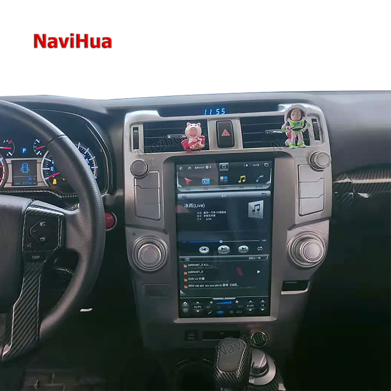 Navihua новых обновлений для Toyota 4runner Android автомобильный стерео радио для Tesla мультимедиа Сенсорный экран автомобильный gps-навигатор