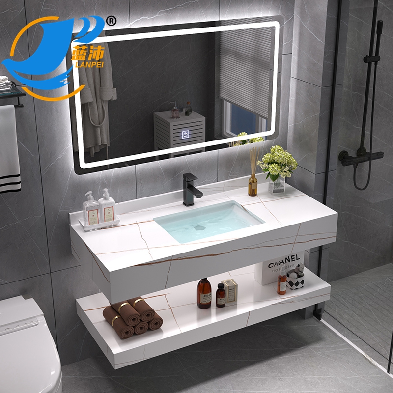 AYZ015-90luxurious настенное крепление плавающего шкаф шкафы ванной комнаты ЗЕРКАЛА набор с судна