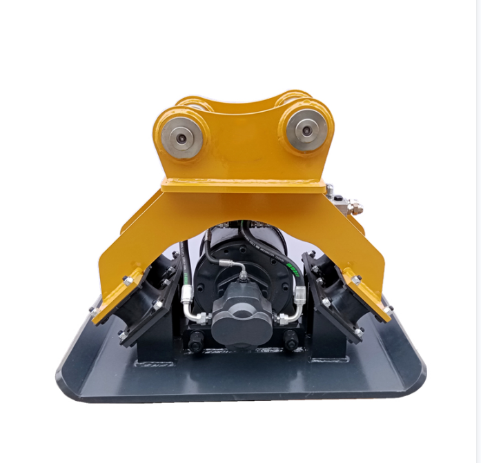 High Quality Excavator Vibrating Roller Plate Vibrator Asphalt Compactor For Sale Excavator vibrating compactor plate