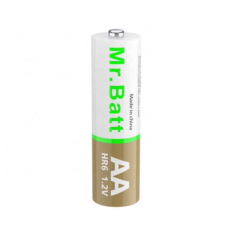 OEM High Quality 1.2V 2100mAh Nickel Metal Hydride Batteries Cell AA Rechargeable NIMH Battery