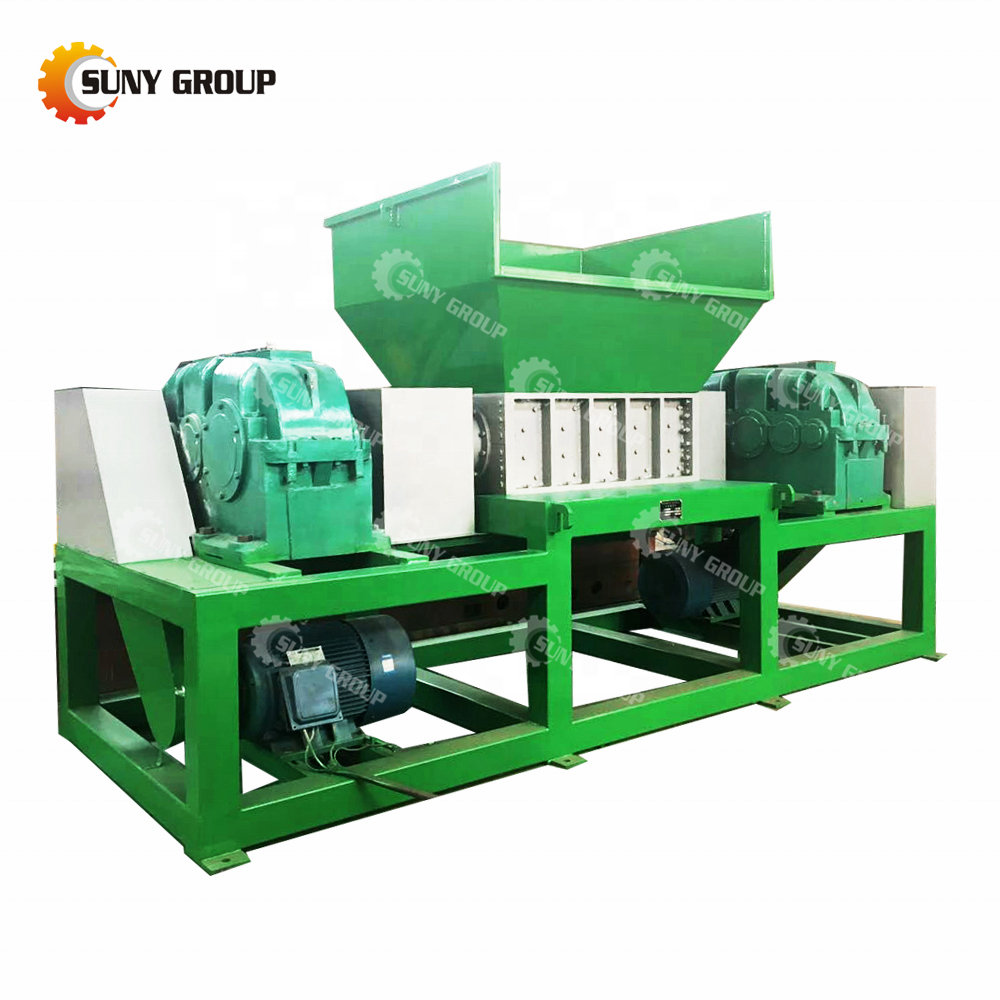 Hot sale scrap metal shredding machine/ plastic bottle crusher