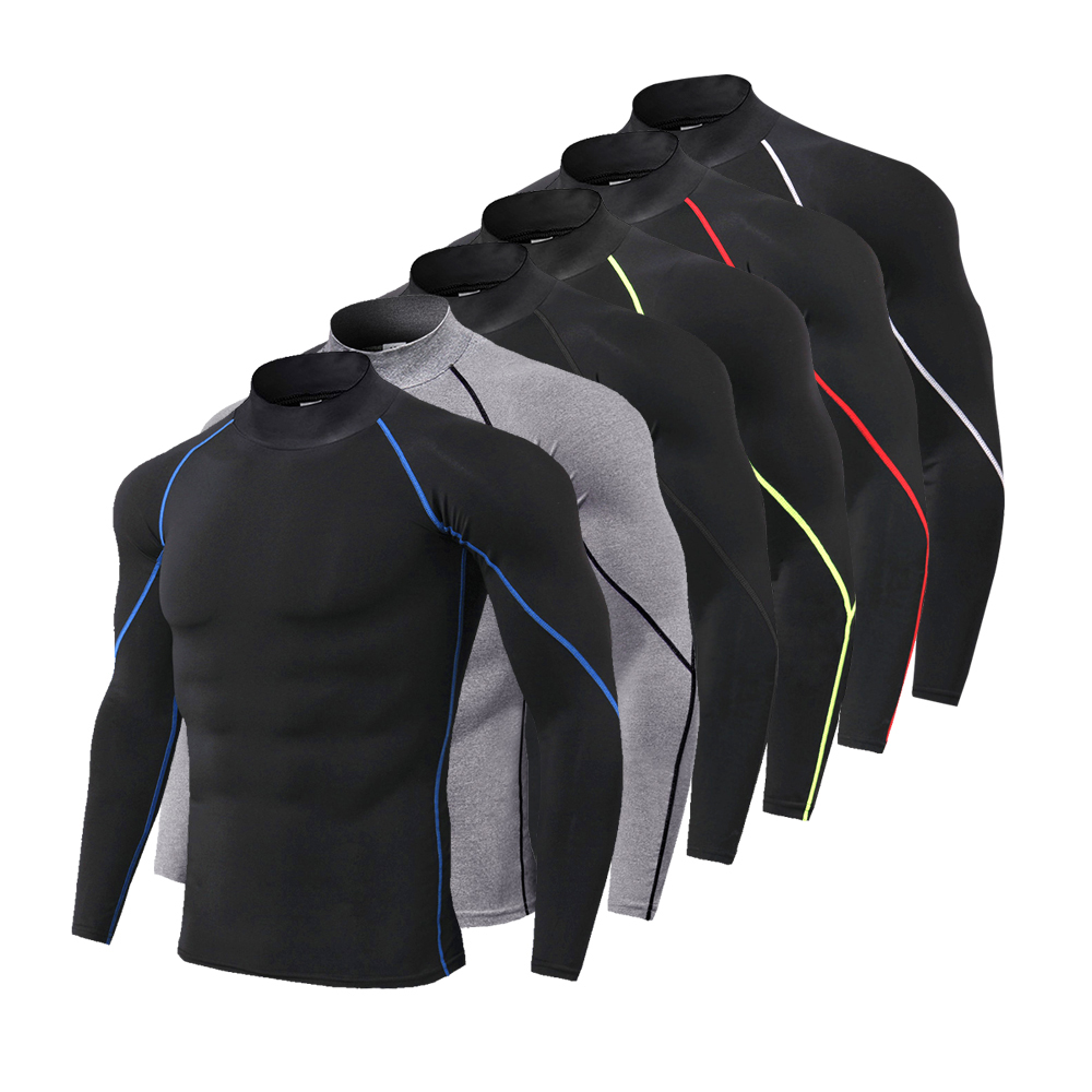 Оптовая продажа, индивидуальная печать, рубашка с длинным рукавом Rashguard, дизайн для ваших собственных ММА, одежда для мужчин, рубашка большого размера