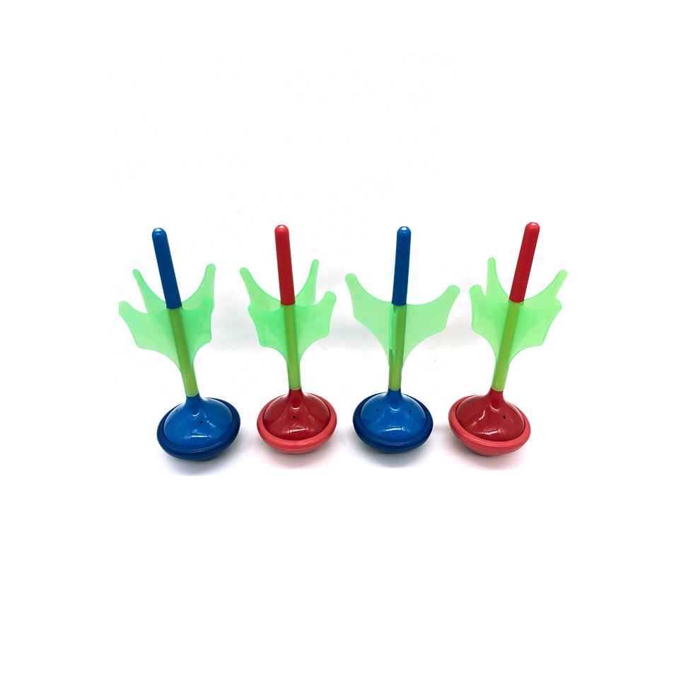 China dart supplies lawn darts game glow in the dark with target ring for kids