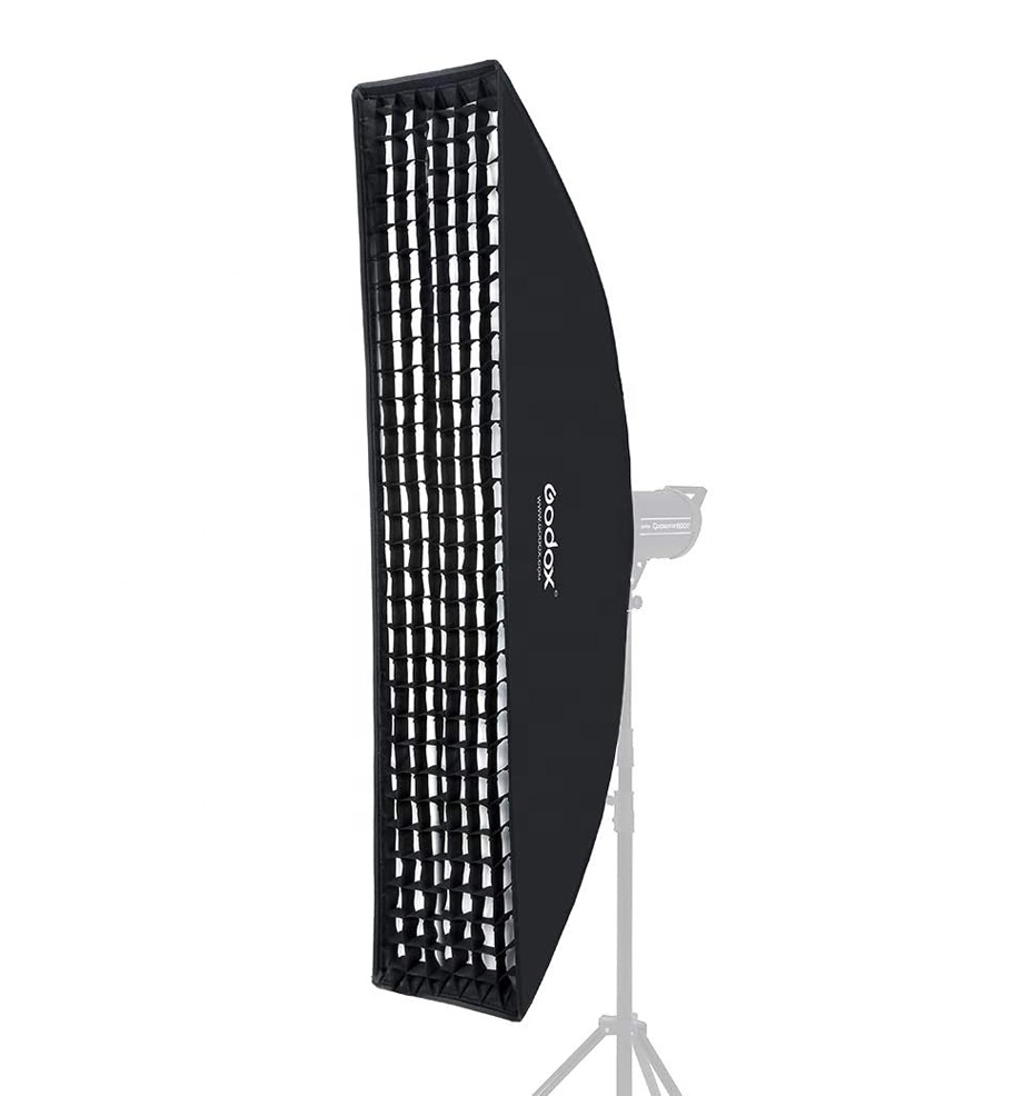 Godo x 14 "x 63" 35x160 см полоска сетки сота для софтбокса для фото вспышки софтбокс со вспышкой Bowens Mount