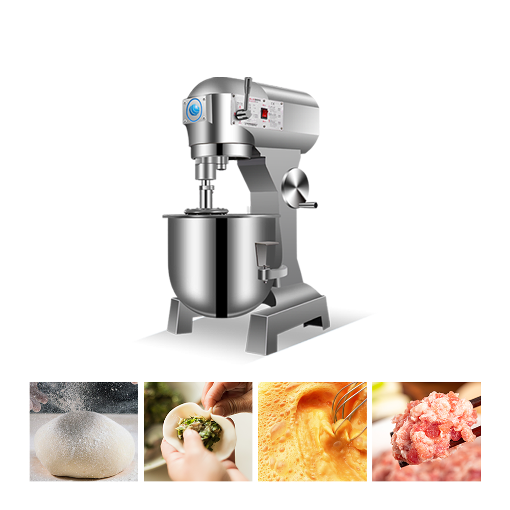 hot selling electric stainless steel 10l 20l 30l dough mixer food for bakery