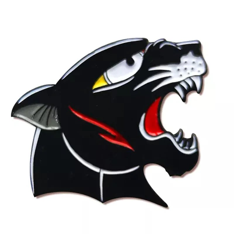 Custom high quality metal reel badge cloth custom car emblems and badges