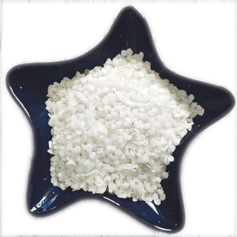 White natural bees wax pellets for cosmetic