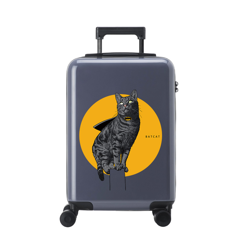 ONEBOX PC/ABS чемодан высокого качества, Модный чехол на колесиках серии bat cat