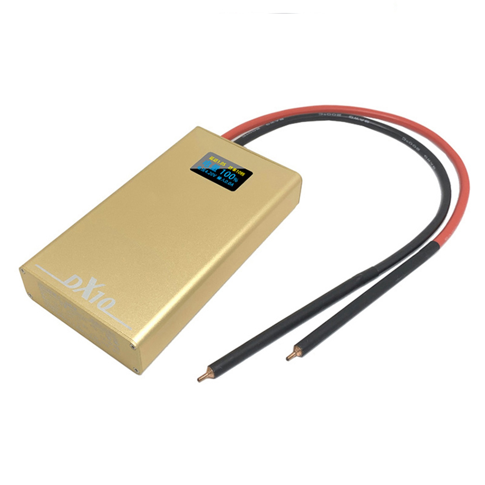 Портативный точечный сварочный аппарат DX10, 10600 мАч, мини-аппарат для точечной сварки с аккумулятором 18650, 20 передач, зарядный pal OLED дисплей S